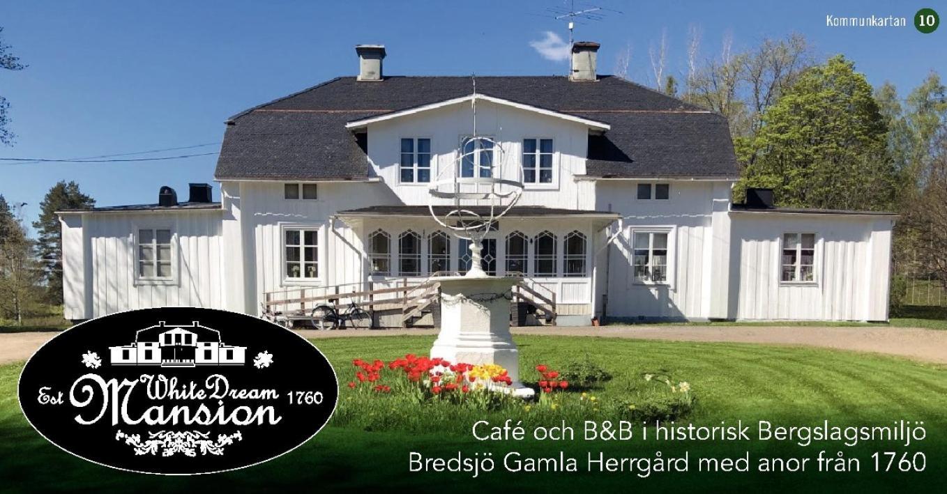 Bredsjoe Gamla Herrgard White Dream Mansion Hallefors  Экстерьер фото
